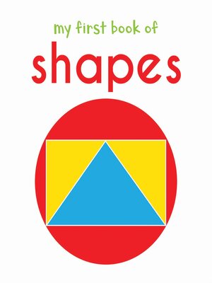 cover image of My First Book of Shapes